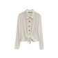 Knotted Crepe Shirt