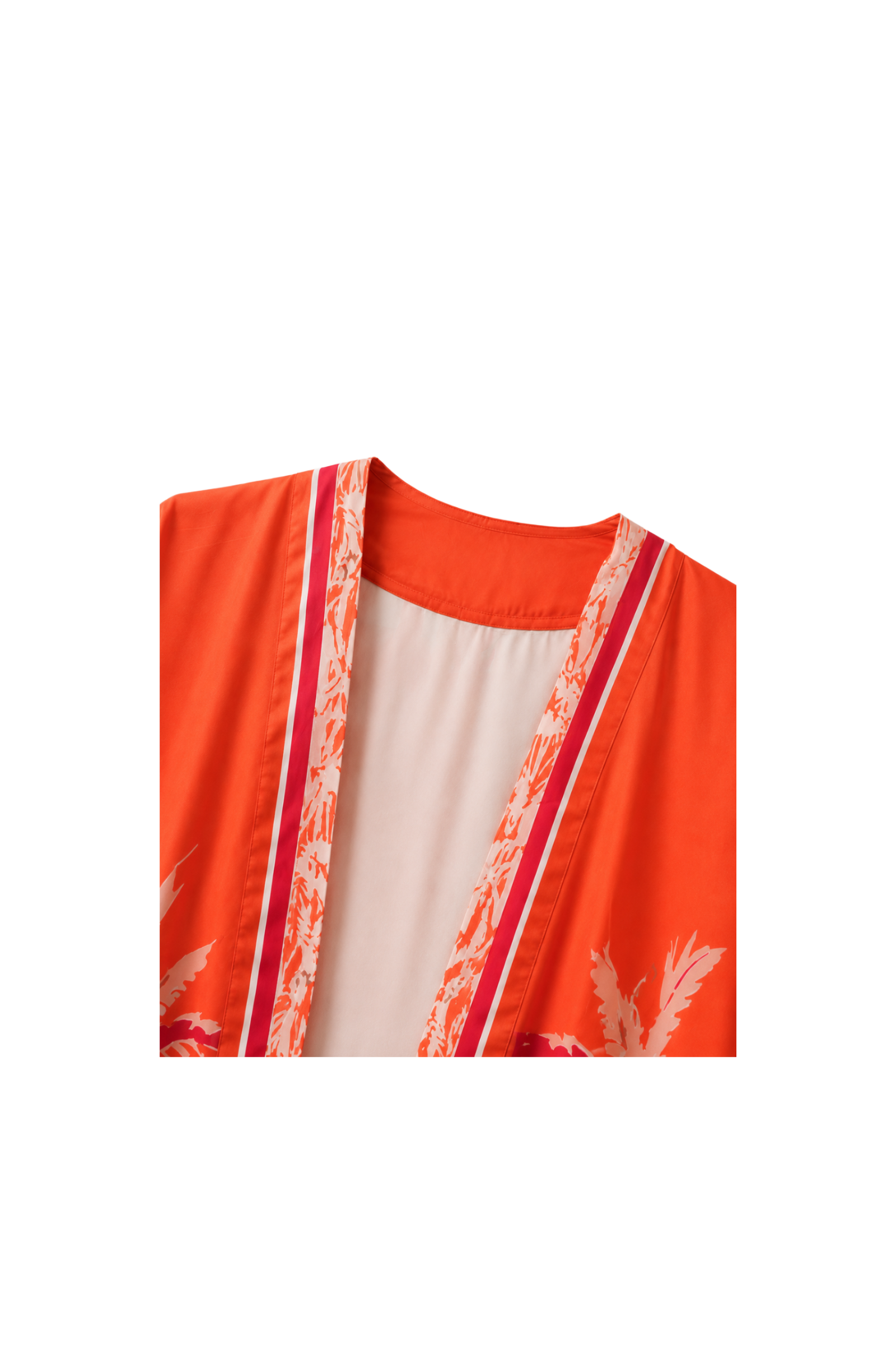 Printed Belted Kimono
