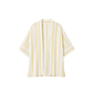 Striped Short Kimono