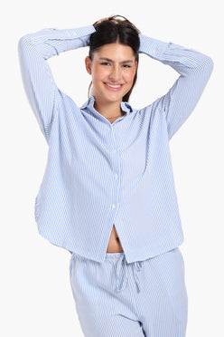 Striped Lounge Shirt