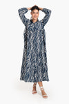 Zebra Print Tencel Dress