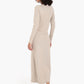 Chic Slim Fit Midi Dress