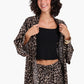 Leopard All Over Printed Kimono