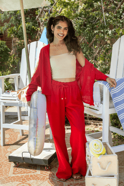 Tencel Wide Leg Pants