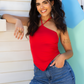 Backless Halter Neck Top