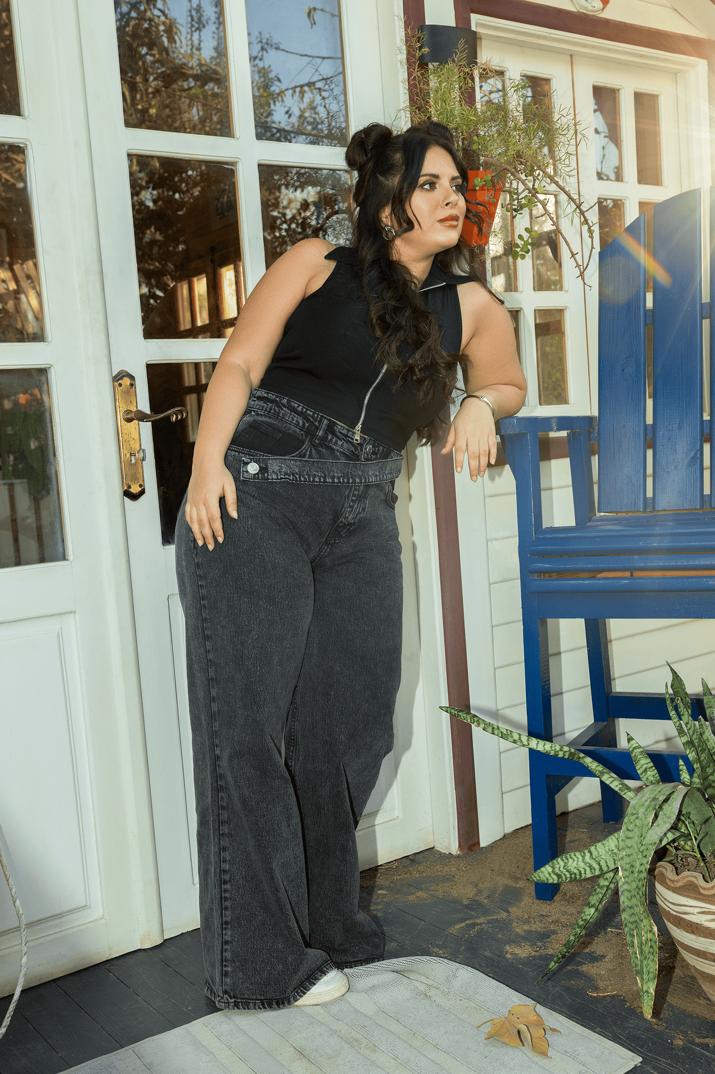 توب قصير كت مضلع