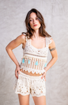 Crochet Tassel Beach Set