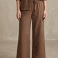 Eyelet Embroidered Pants