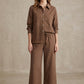 Eyelet Embroidered Pants