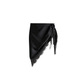 Lace Trim Satin Scarf