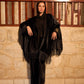 Fringed Velvet Kimono