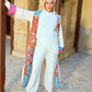 Patchwork Hooded Kimono