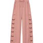 Beaded Cut-Out Pants