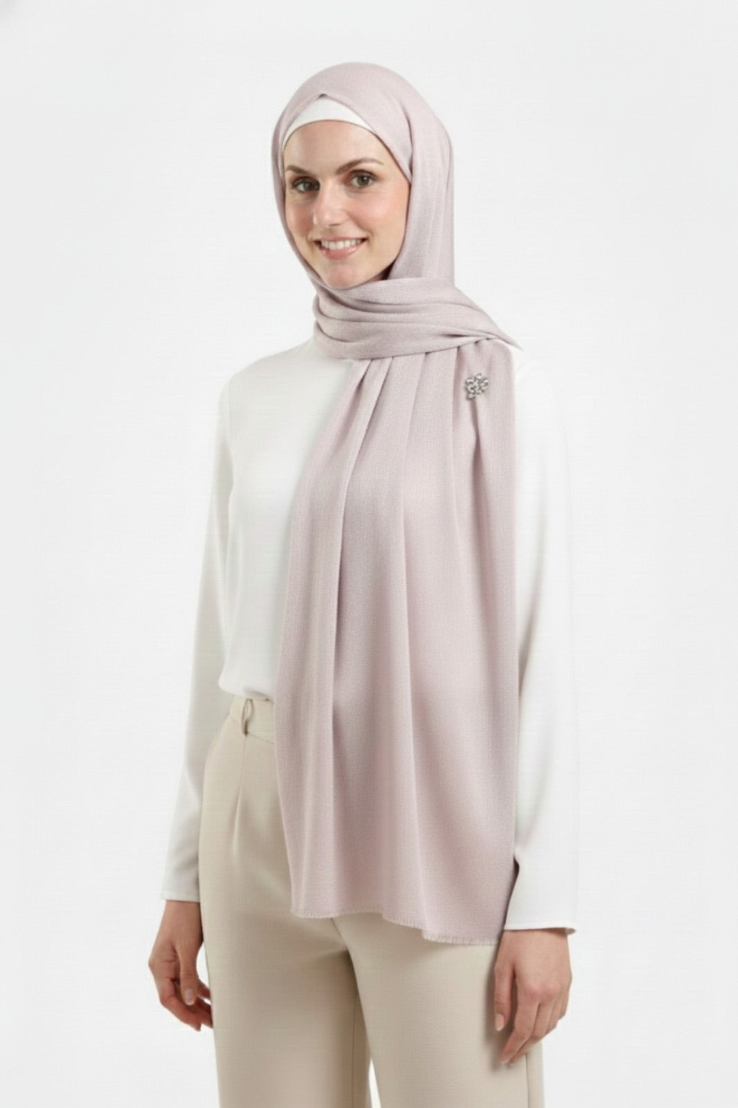 Ribbed Rectangular Scarf