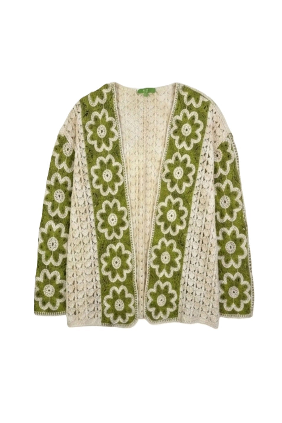 Floral Crochet Cardigan