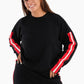 Black Wool Lounge Pullover