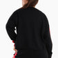 Black Wool Lounge Pullover