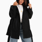 Hooded Wool Blend Coat