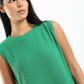 Ribbed Knitted Sleeveless Top - Clue Wear