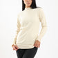 Ribbed Mock Neck Pullover - Clue Wear