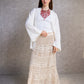 Belted Voile Cardigan