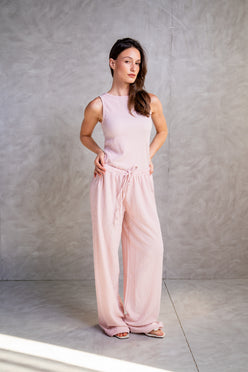Textured Sleeveless Top