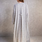 Embroidered belted Kimono