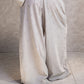 Embroidered Wide Trousers