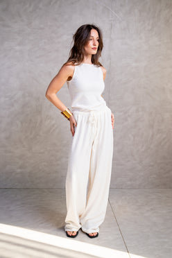 Textured Sleeveless Top