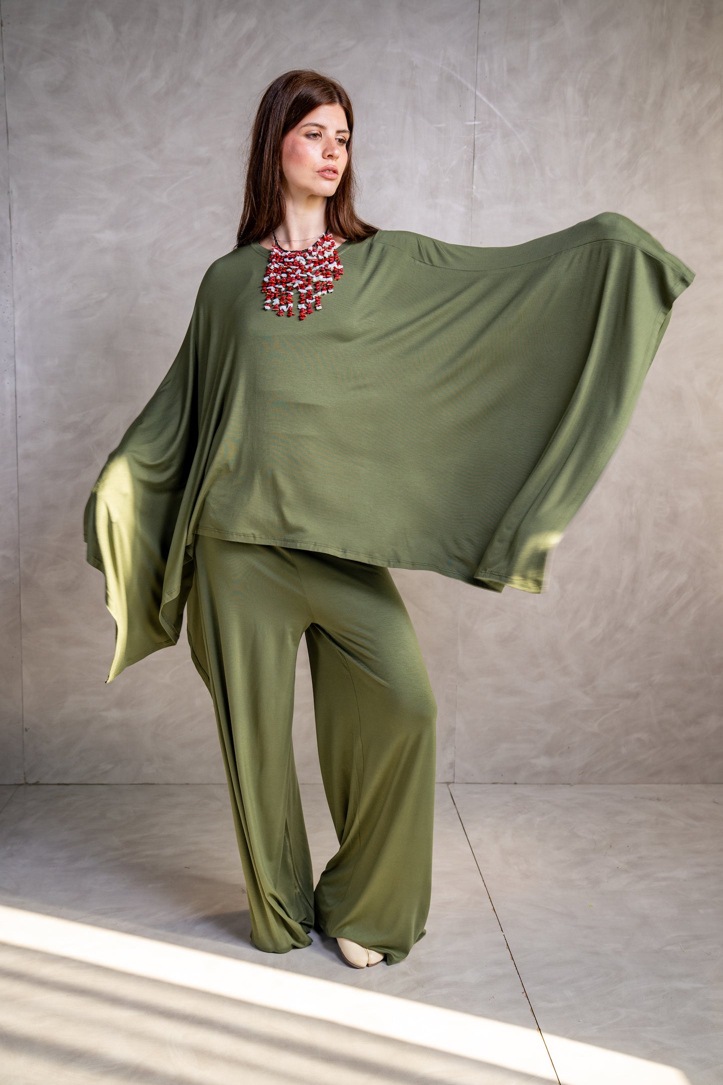 Wide Viscose Pants