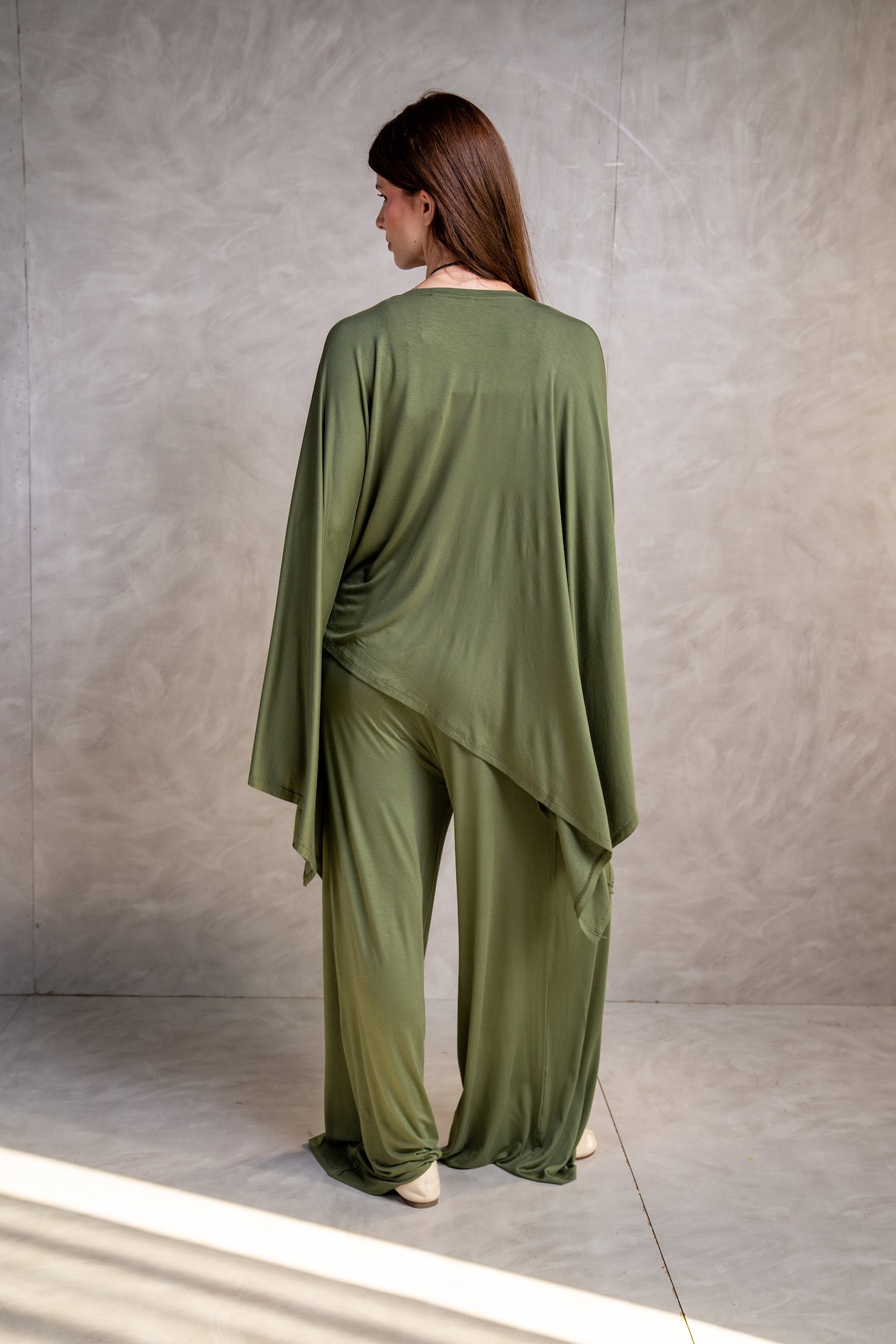 Wide Viscose Pants
