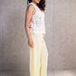 Cropped Crochet Beach Vest