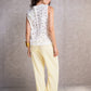 Cropped Crochet Beach Vest