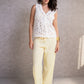 Cropped Crochet Beach Vest
