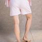 Crinkled Textured Beach Shorts