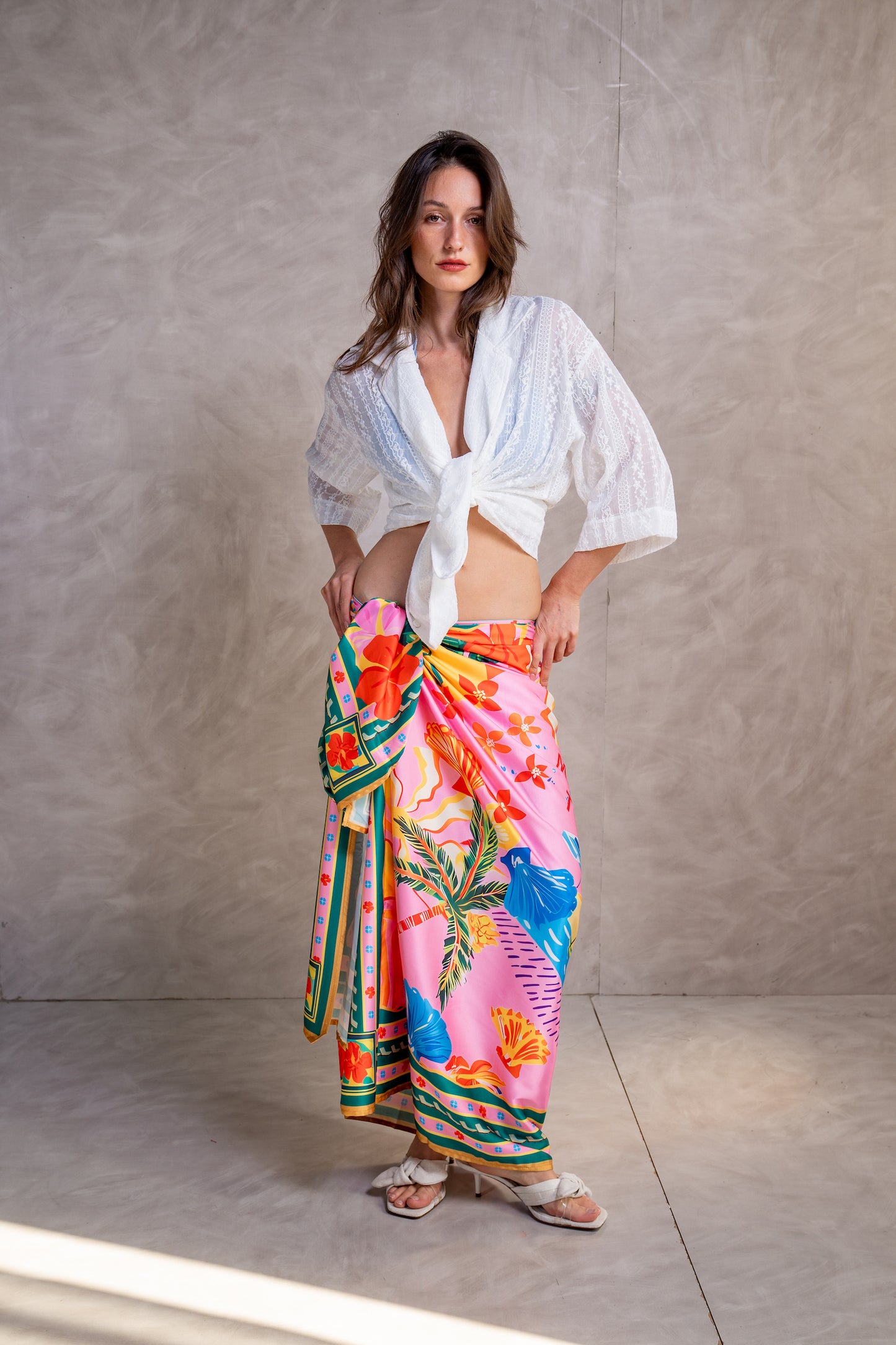 Coastal Print Wrap