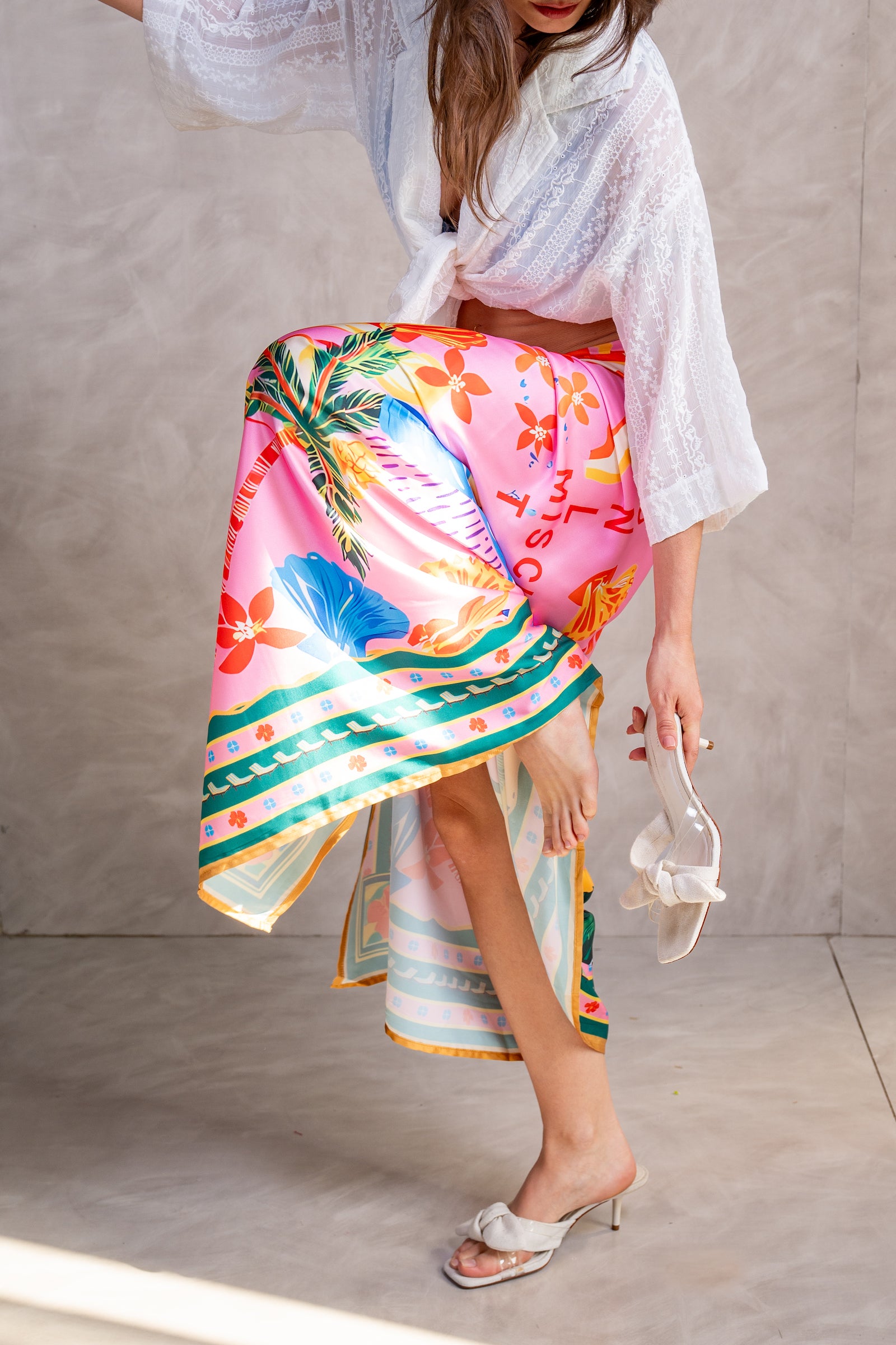 Coastal Print Wrap