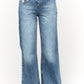 Jeans with Asymmetrical Belt