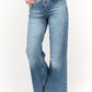 Jeans with Asymmetrical Belt