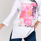 White Printed T-Shirt