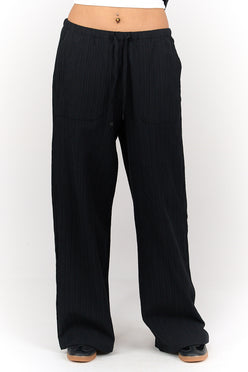 Self Pattern Tencel Pants