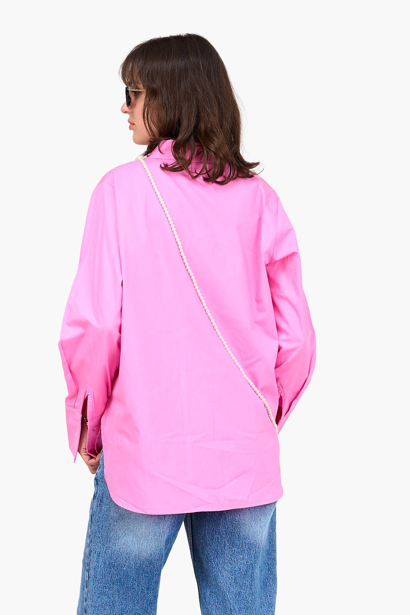 Poplin Hidden Placket Shirt