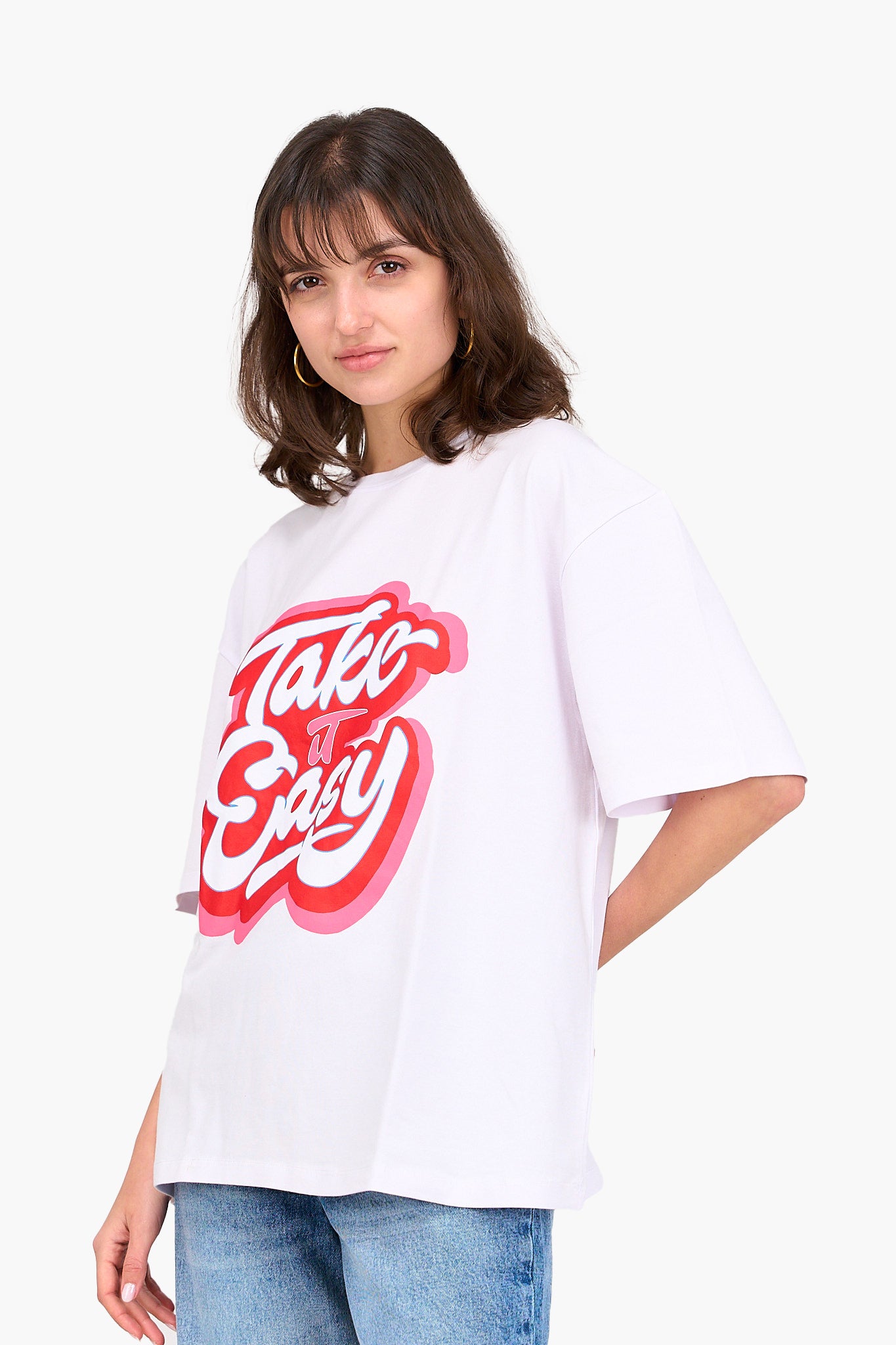 "Take It Easy" Printed T-Shirt