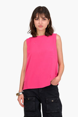 Tencel Sleeveless Blouse
