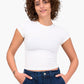 Round Neck Crop Top