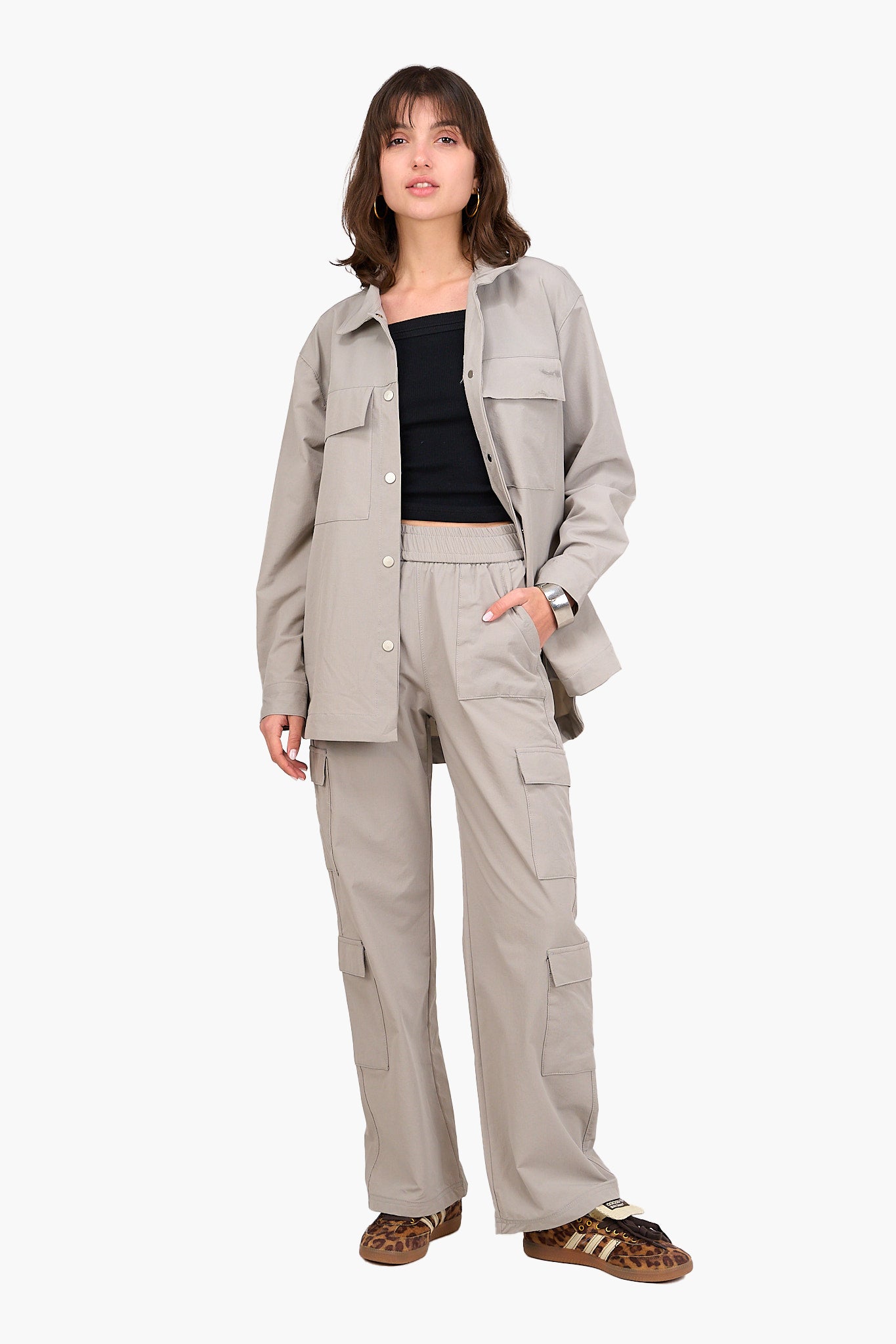 Waterproof Oversized Lounge Shirt