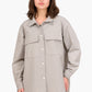 Waterproof Oversized Lounge Shirt