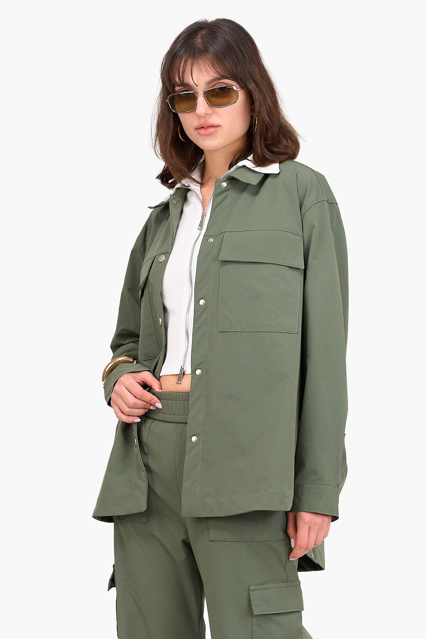 Waterproof Oversized Lounge Shirt