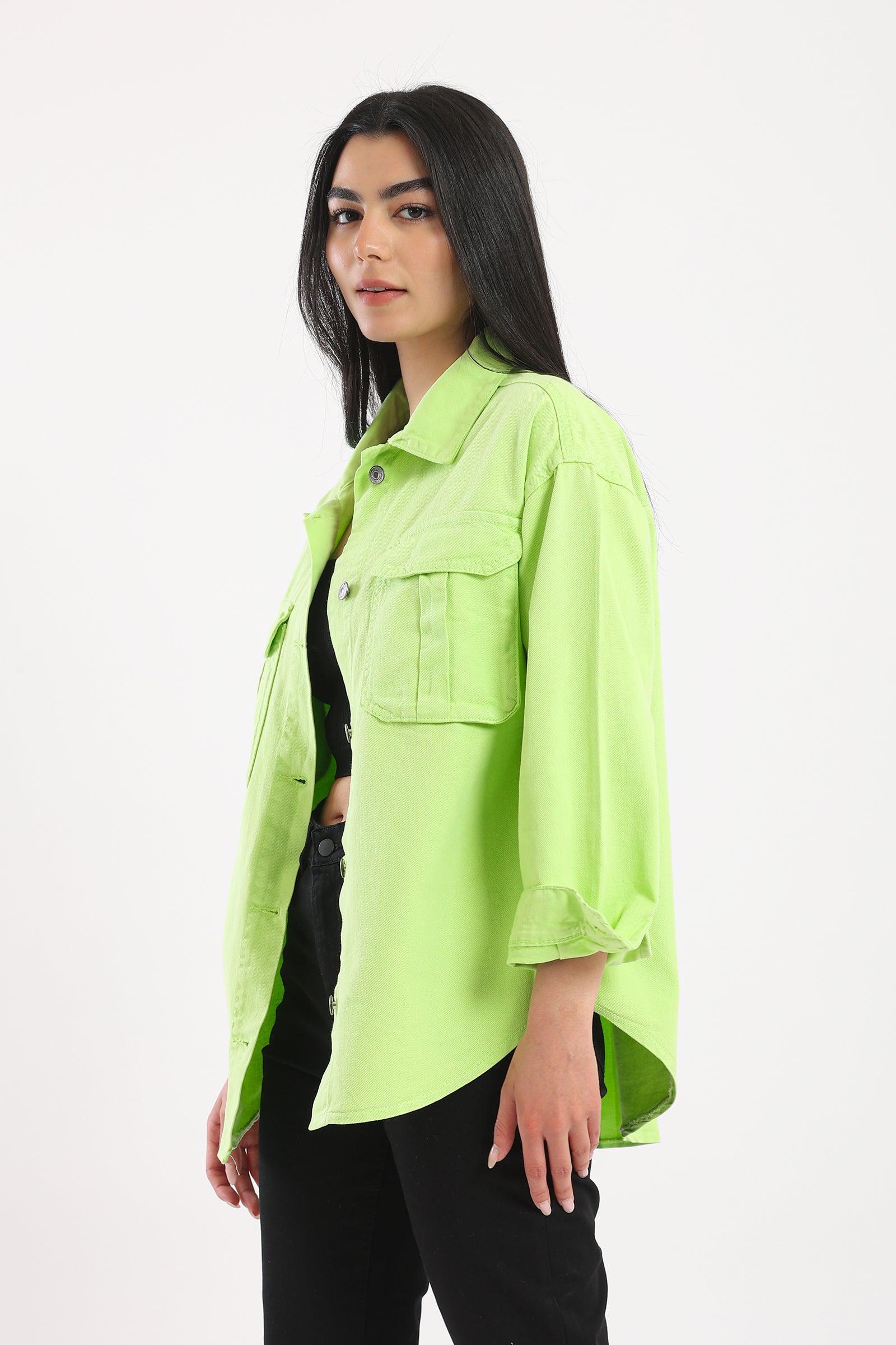 Jacket with Chest Front Pockets - Clue-wear