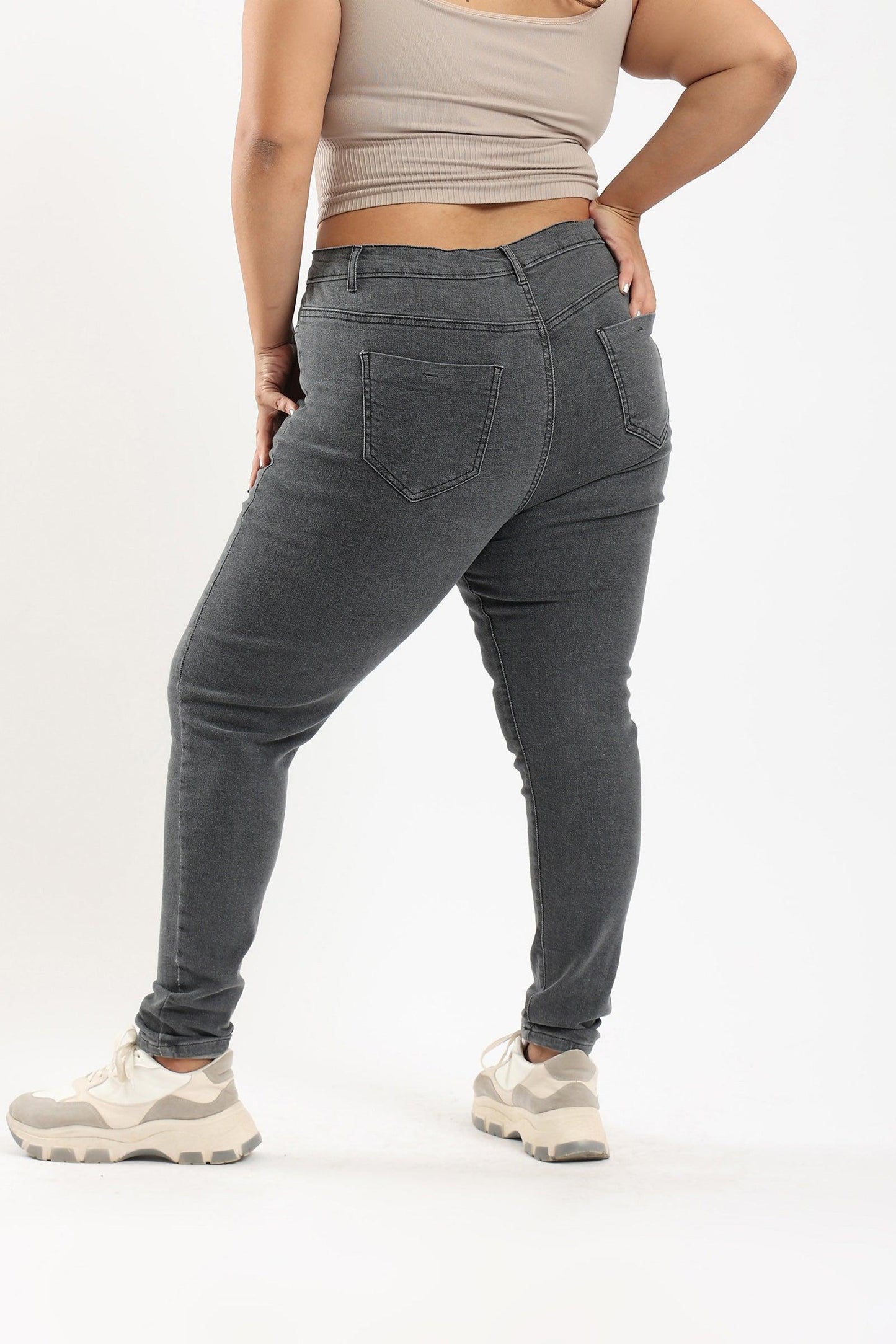 Skinny Fit Denim Pants - Clue Wear